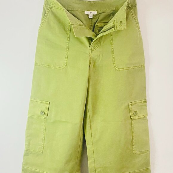 Lime Green Utility Chic — B.P. Cargo Pants (Size 6) - Picture 7 of 17